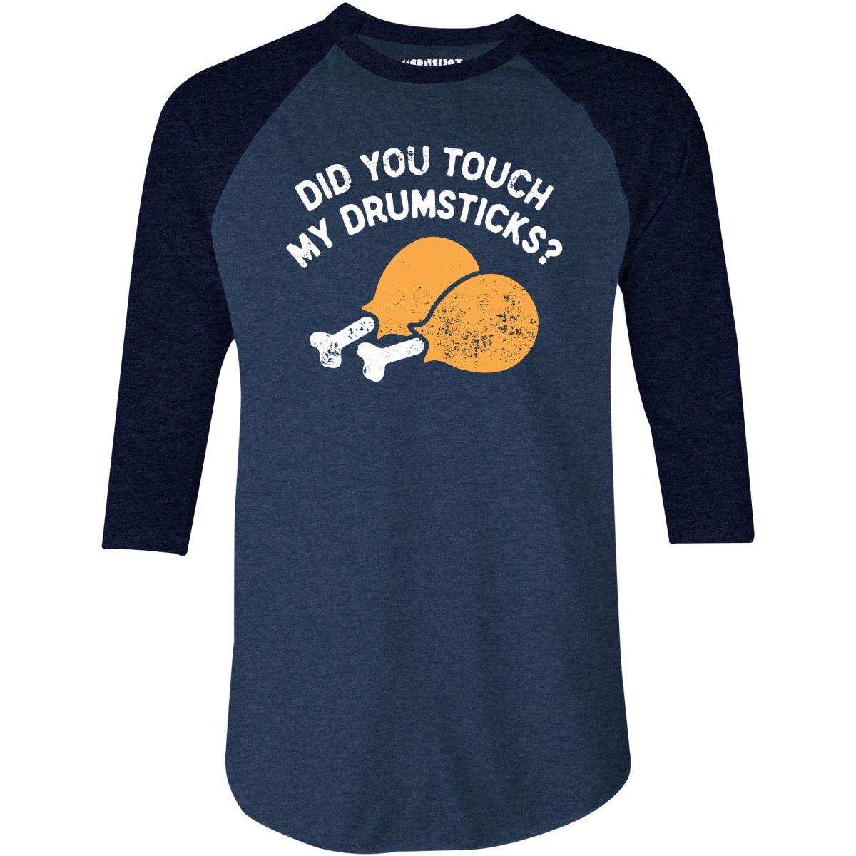 Sunset Bowling Center v2 - Hollywood, CA - Vintage Bowling Alley - 3/4 Sleeve Raglan T-Shirt Product Image