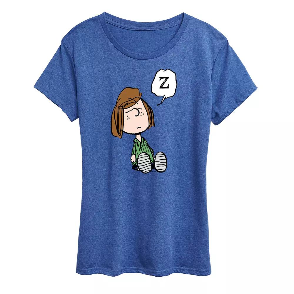 Women's Peanuts Peppermint Patty Doze Graphic Tee,  Product Image