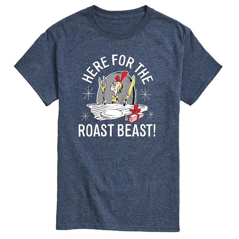 Men's Dr. Seuss The Grinch "Here For The Roast Beast!" Tee,  Product Image