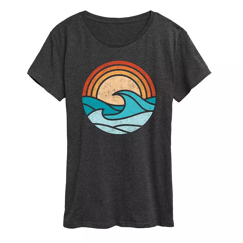 Women's Wave Scene Graphic Tee,  Product Image