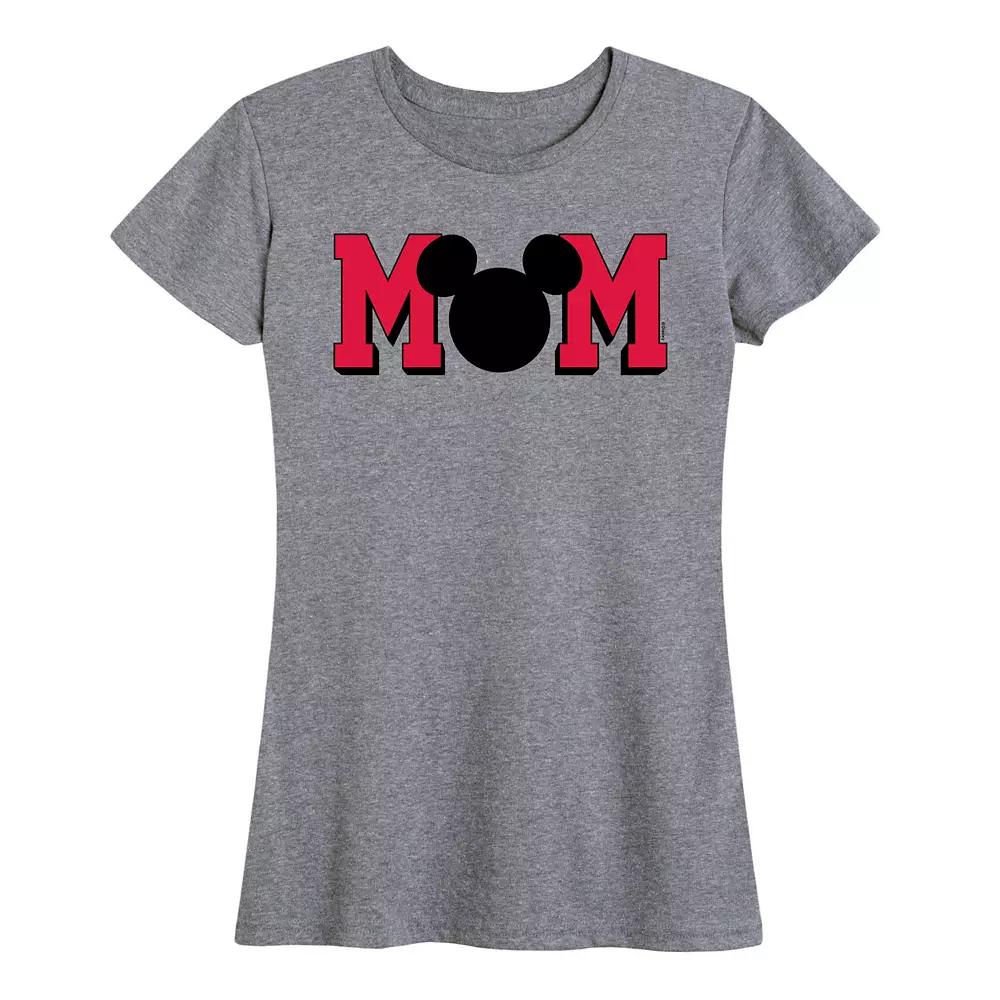 Disney's Mickey Mouse Women's Mom Graphic Tee,  Product Image