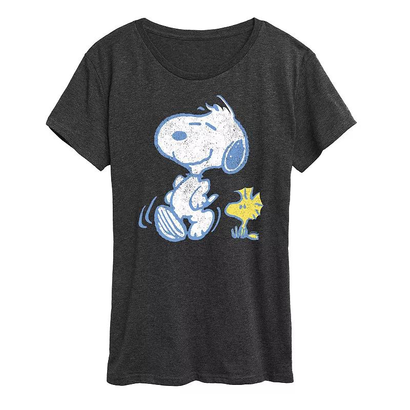 Women's Peanuts Pastels Graphic Tee, Girl's,  Product Image