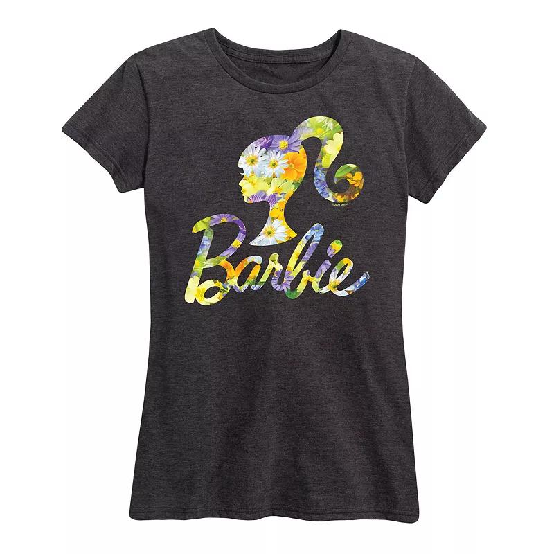 Women's Barbie® Logo Shamrock Pattern Graphic Tee,  Product Image