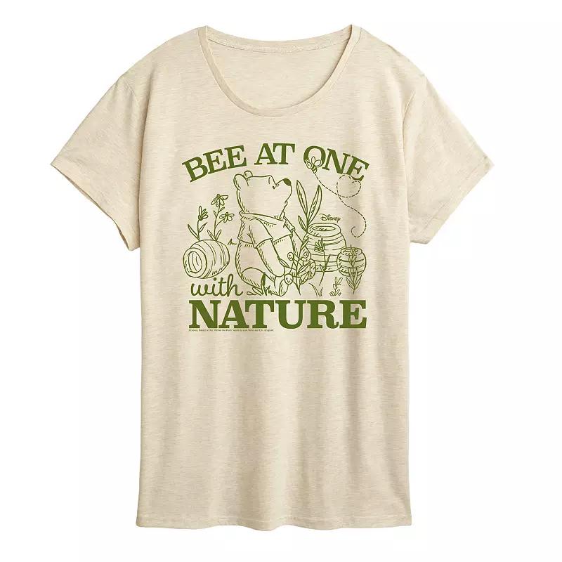 Disney's Winnie The Pooh Women's Nature Graphic Tee,  Product Image