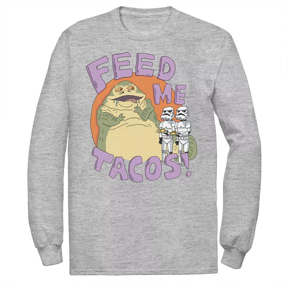 Men's Star Wars Jabba The Hutt Feed Me Tacos Doodle Tee,  Product Image