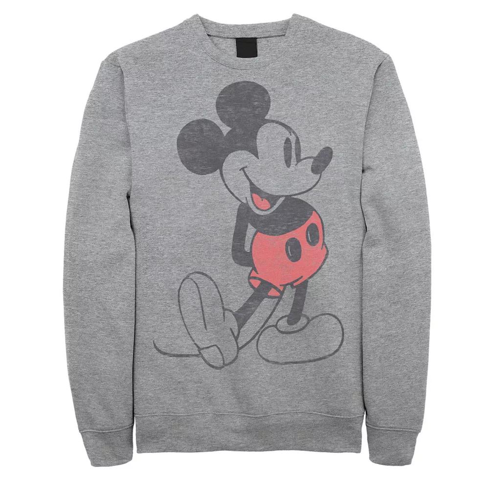 Disney's Big & Tall Mickey & Friends Mickey Mouse Vintage Portrait Fleece, Men's,  Product Image
