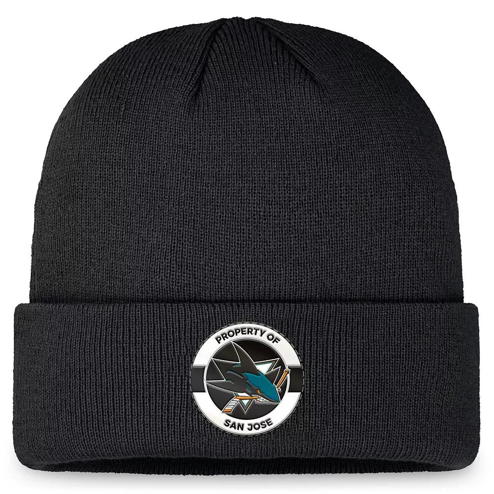 Men's Fanatics Blue Buffalo Sabres Authentic Pro Training Camp Cuffed Knit Hat Product Image