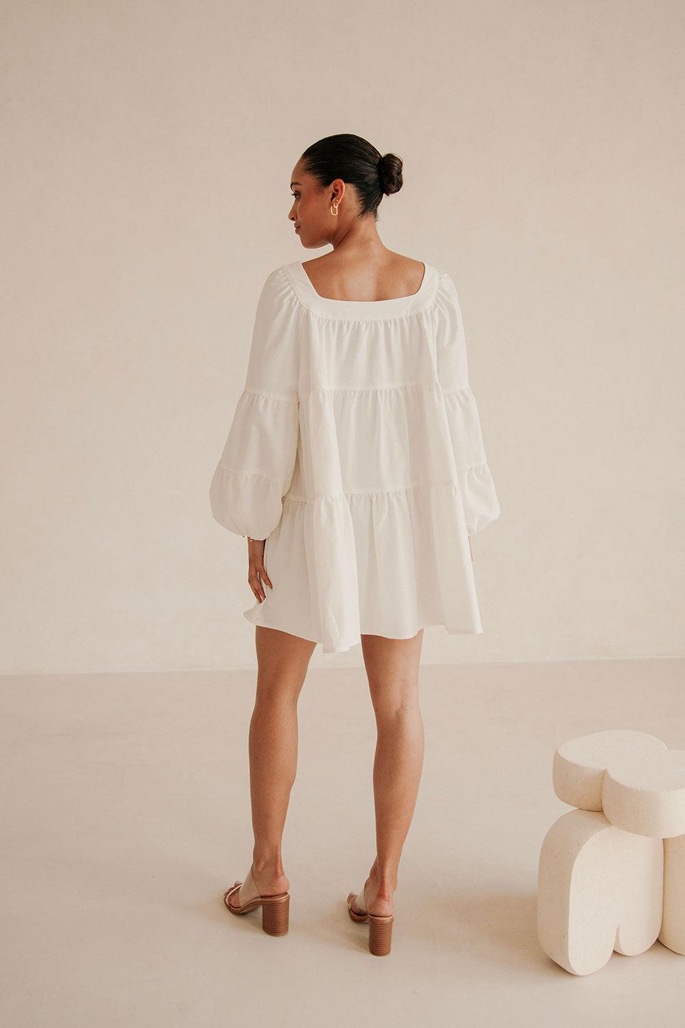 Palmer Dress - White Product Image