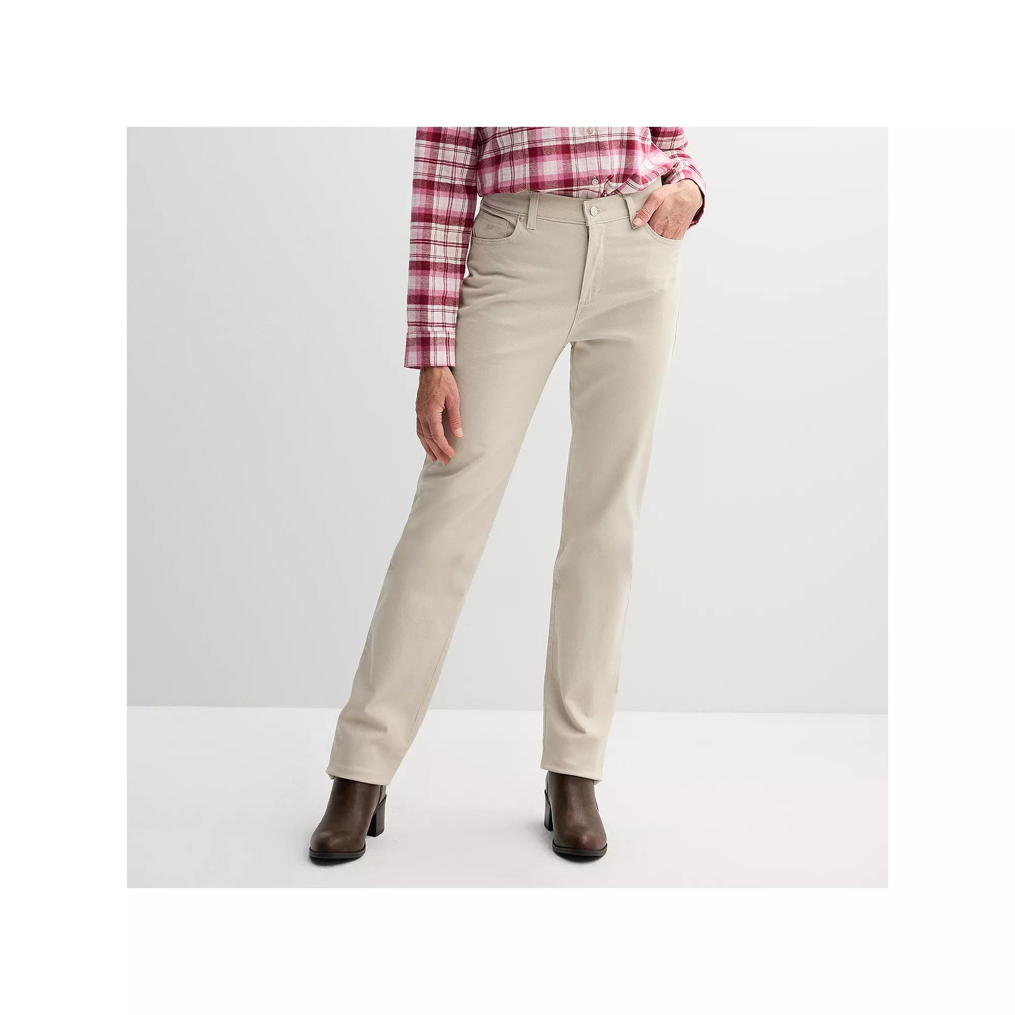 Women's Gloria Vanderbilt Amanda Classic Jeans, Size: 16 Short, Stonewood Product Image