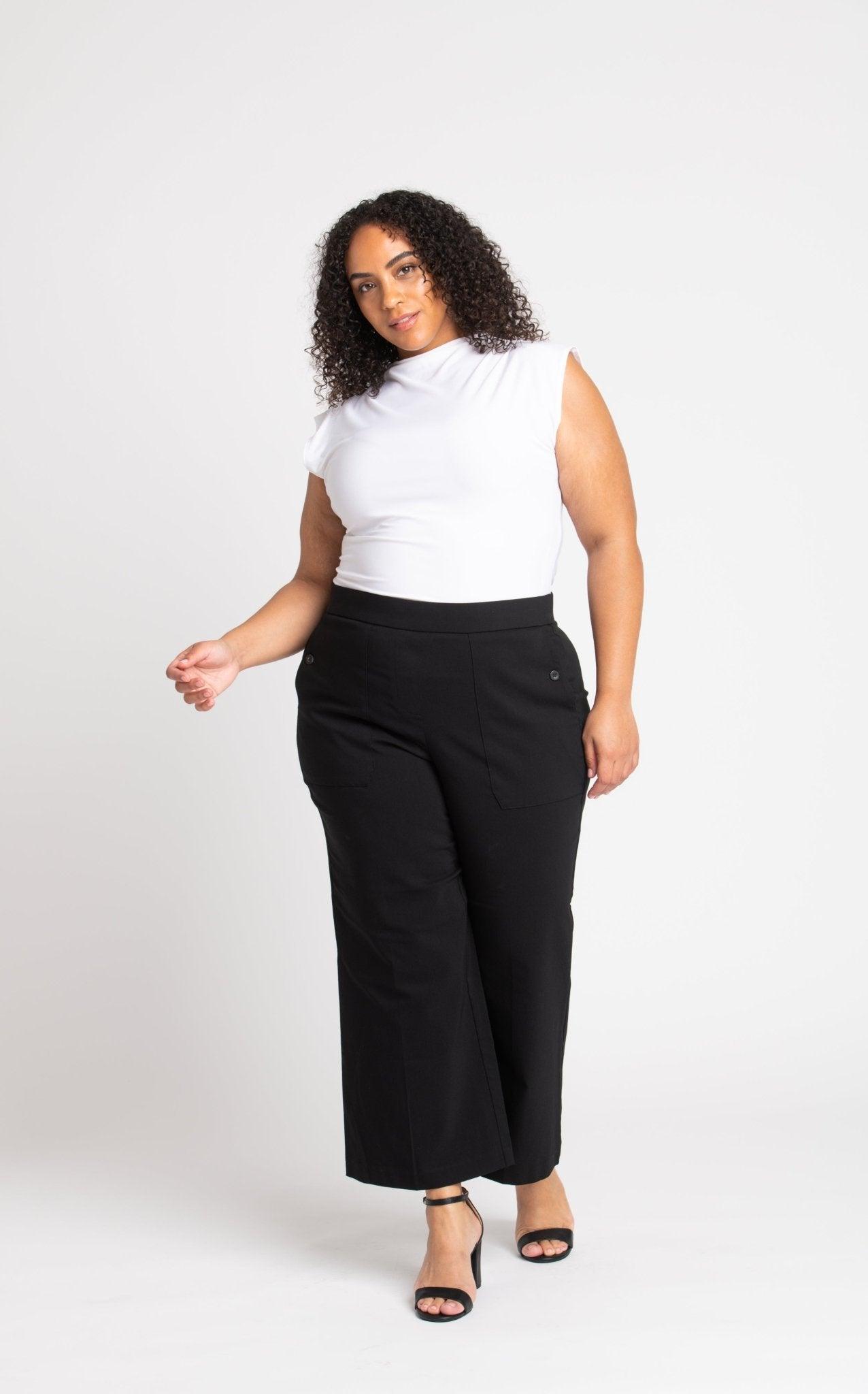 Roz & Ali™ - Liv Superstretch Sailor Pants - Plus Product Image