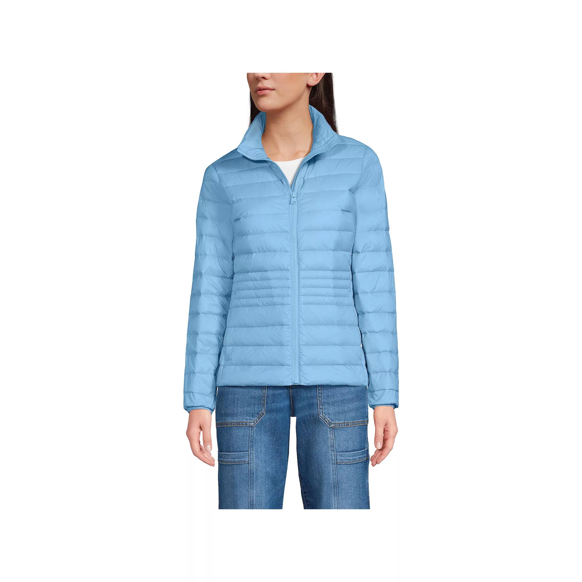 Women's Lands' End Wanderweight Midweight Down Jacket,  Product Image