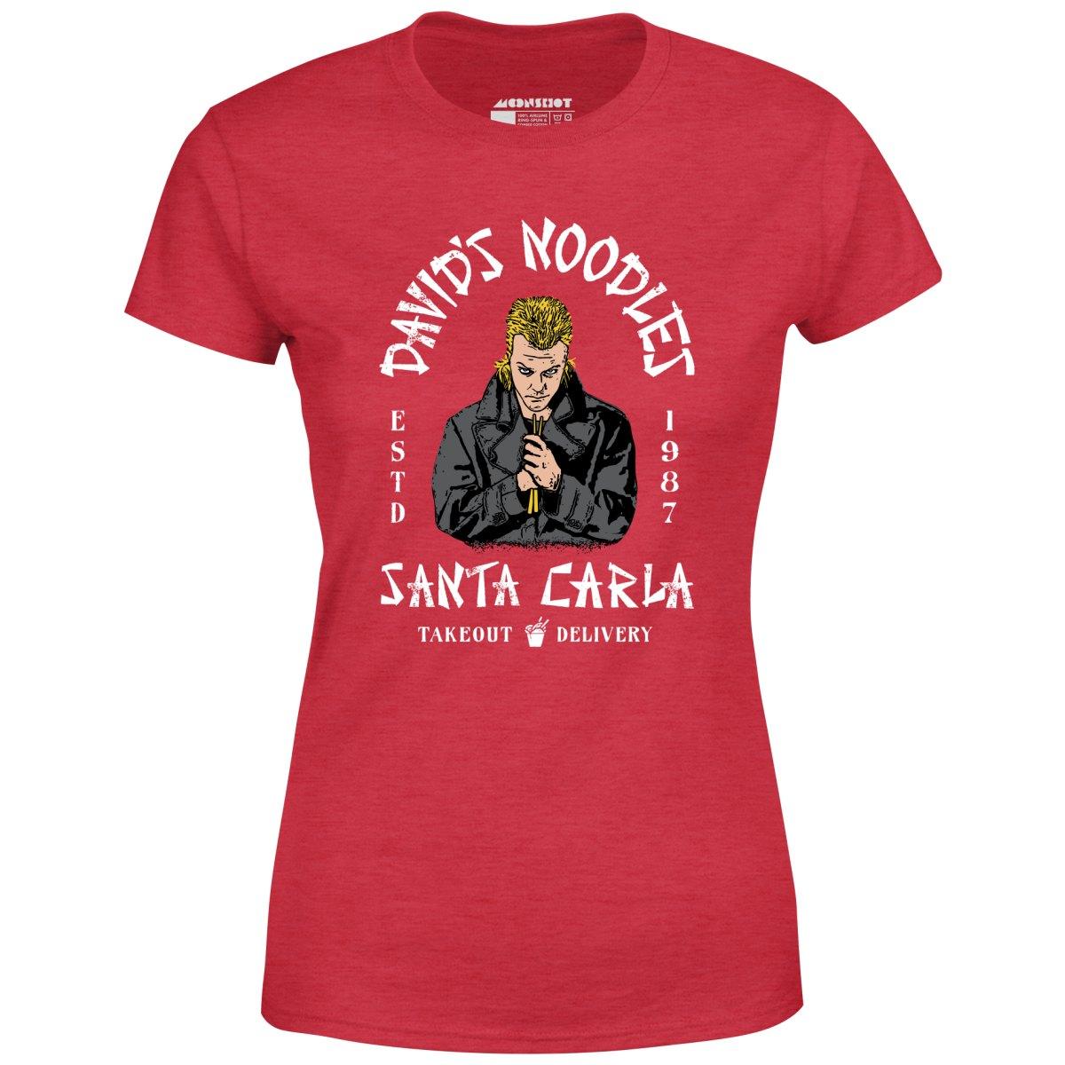 David's Noodles - Takeout & Delivery - Women's T-Shirt Female Product Image