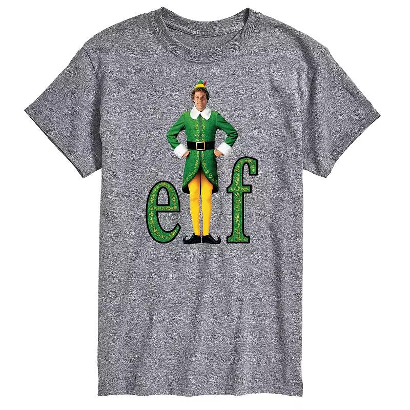 Big & Tall Elf Buddy Logo Graphic Tee, Men's,  Product Image