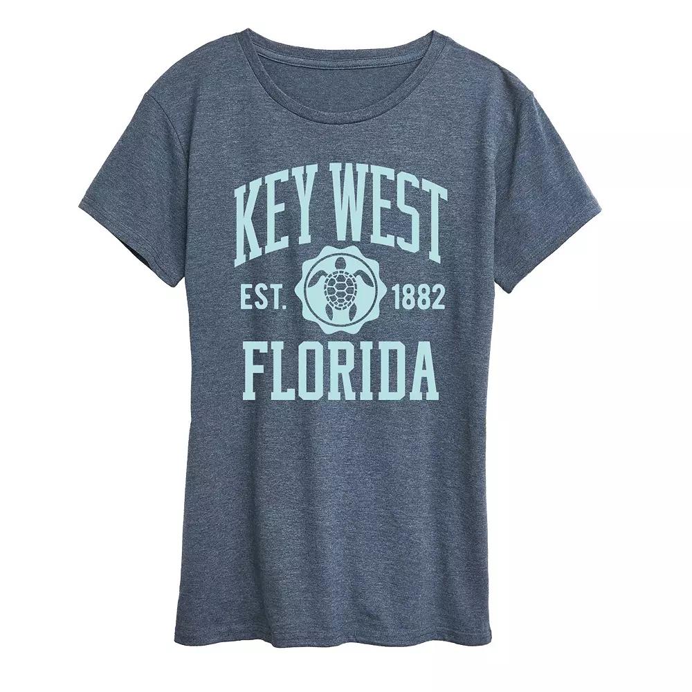 Women's Key West Athletic Graphic Tee,  Product Image