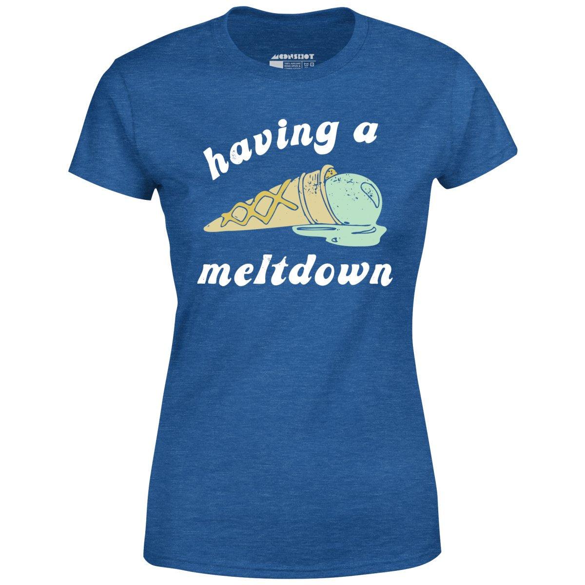 Having a Meltdown - Ice Cream - Women's T-Shirt Female Product Image