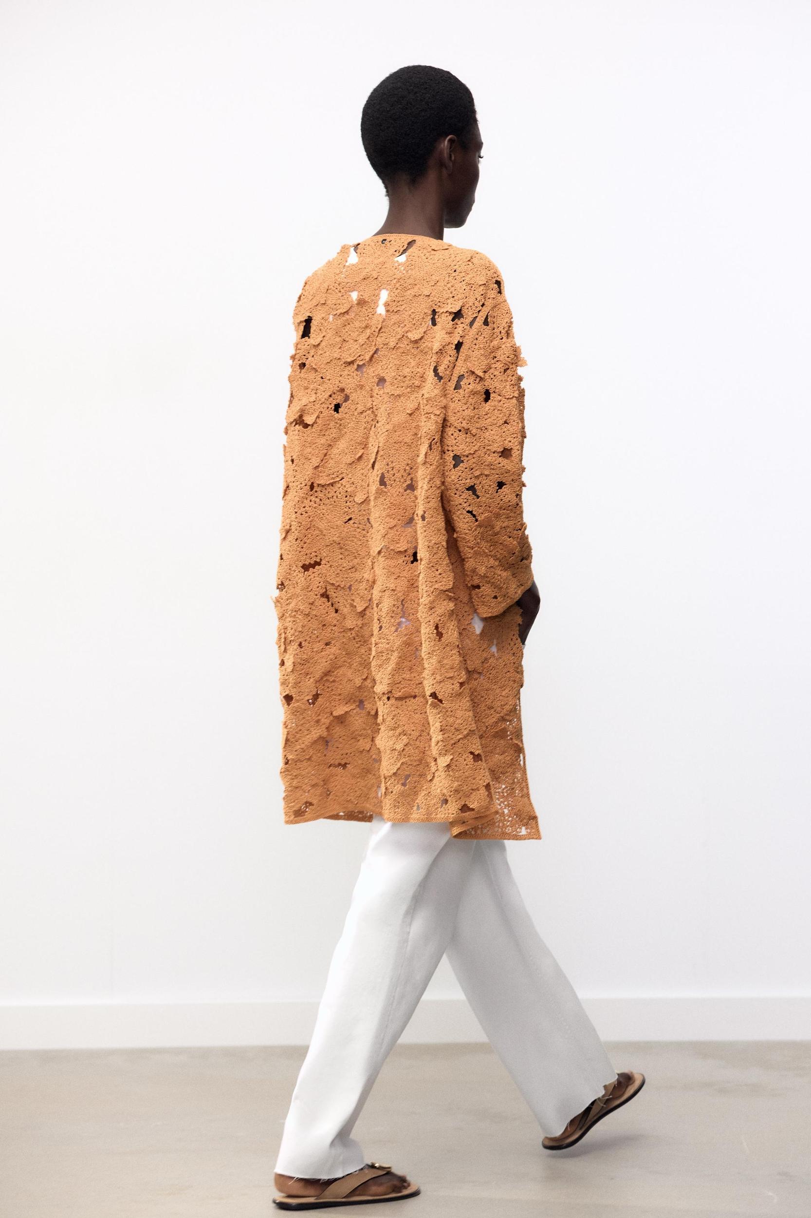 MACRAMÉ OPEN COAT Product Image