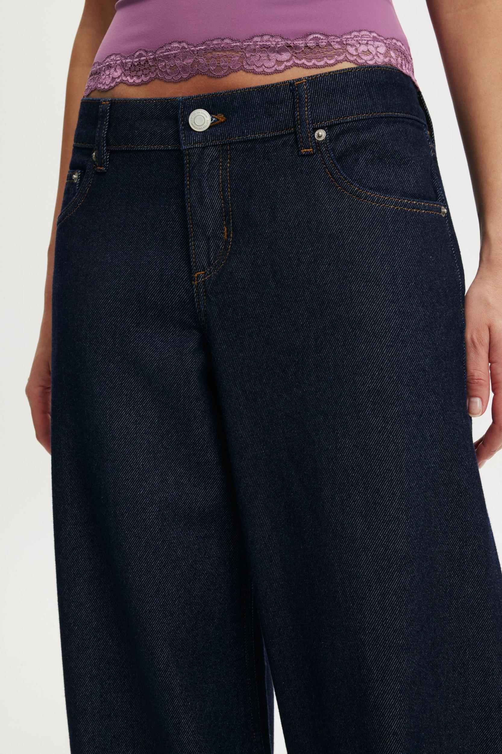 Low Rise Wide Jean Product Image