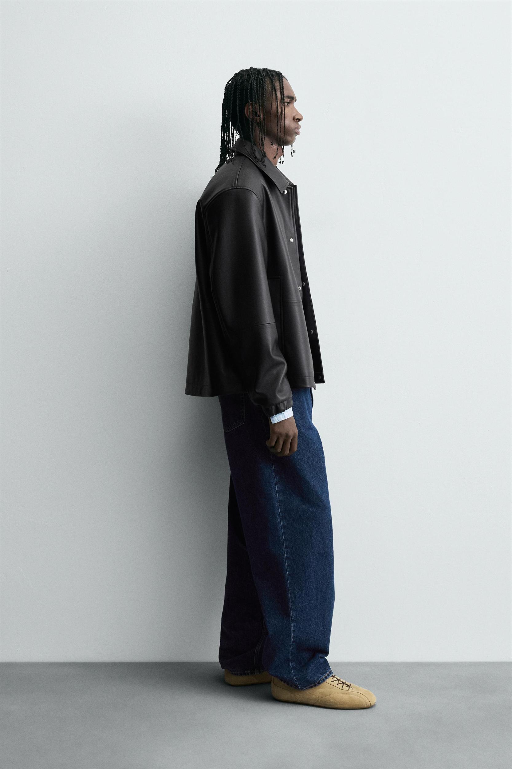 FAUX LEATHER JACKET Product Image