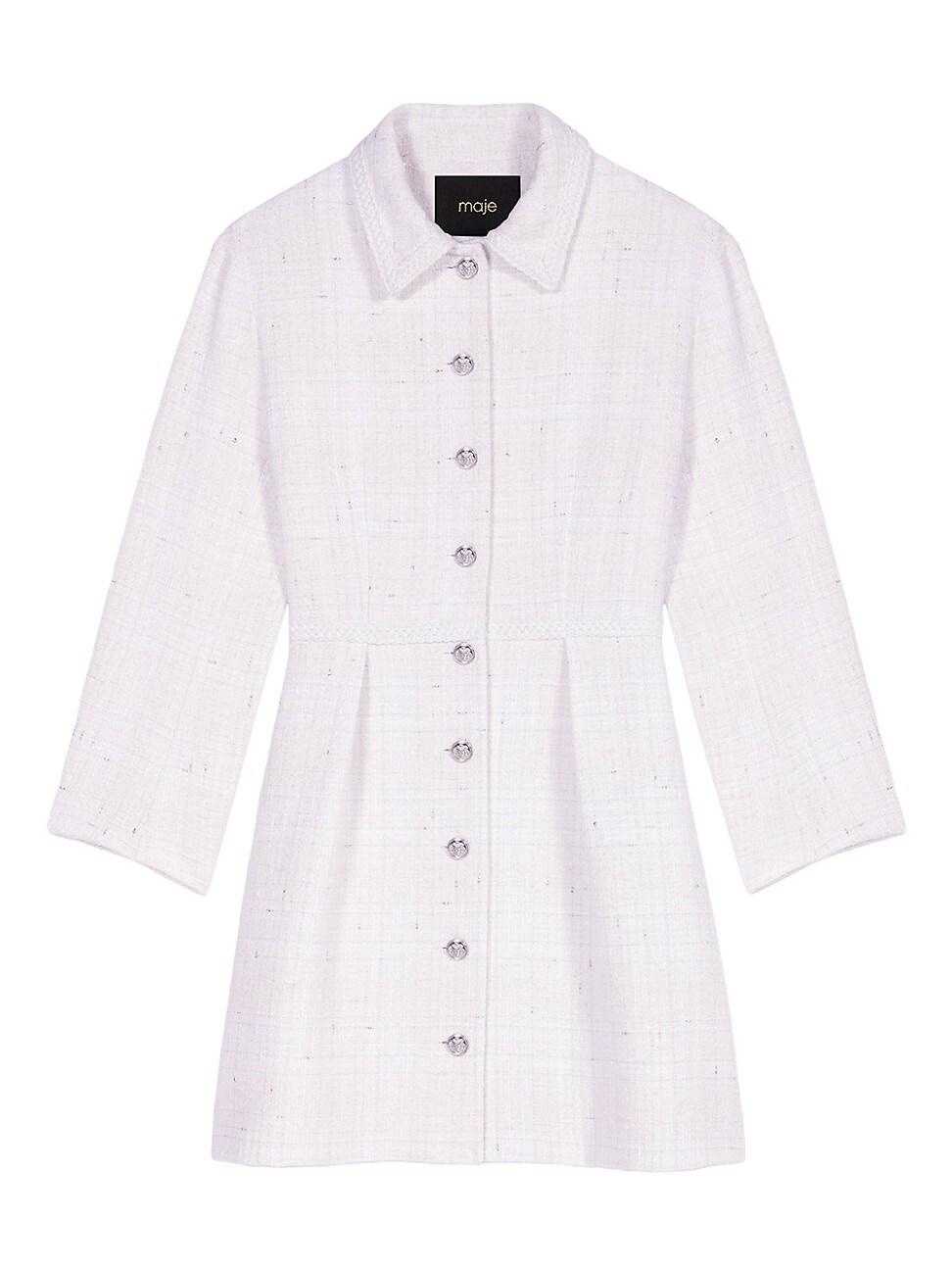 Womens Short Tweed Dress Product Image