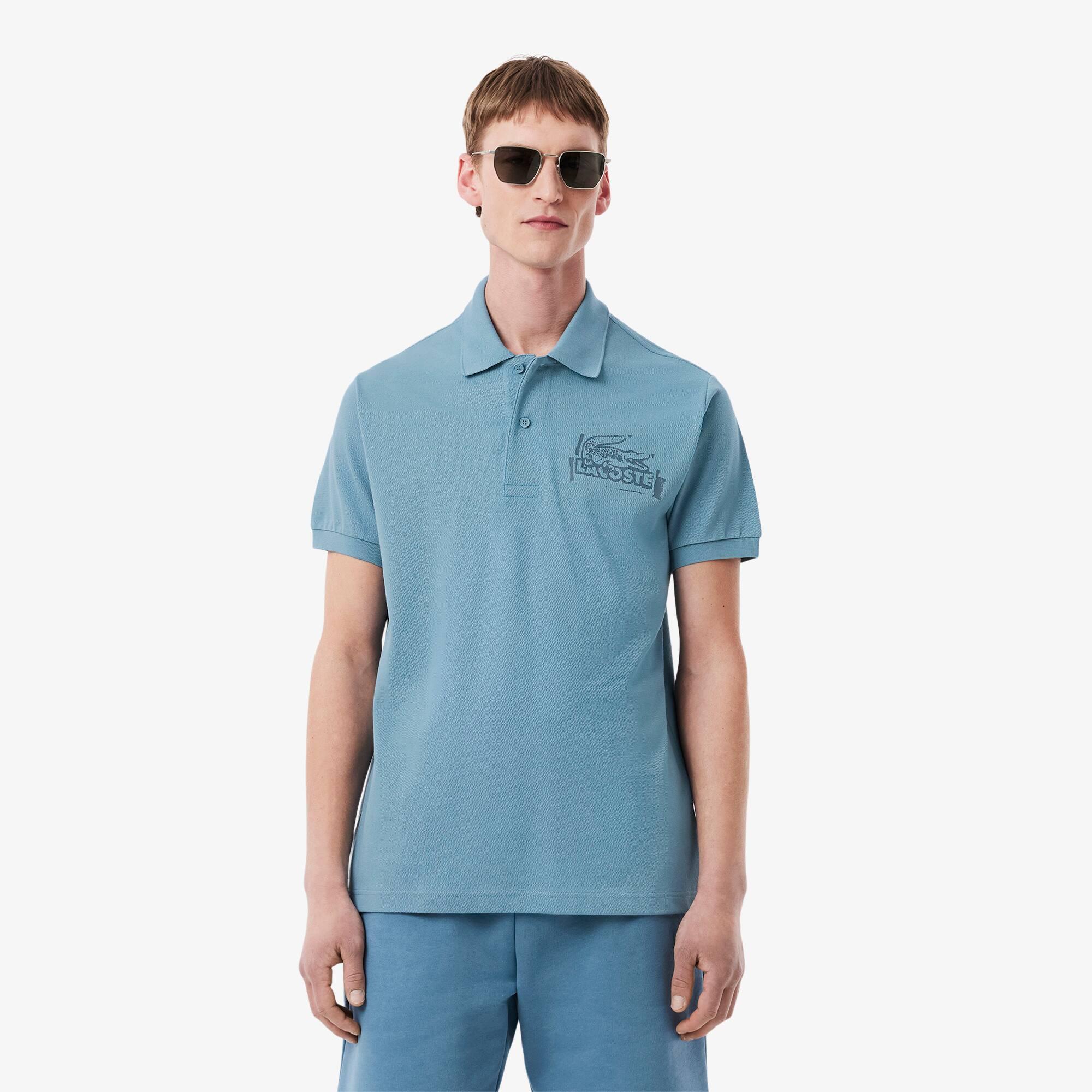 Men's Classic Fit Printed L.12.12 Polo Product Image