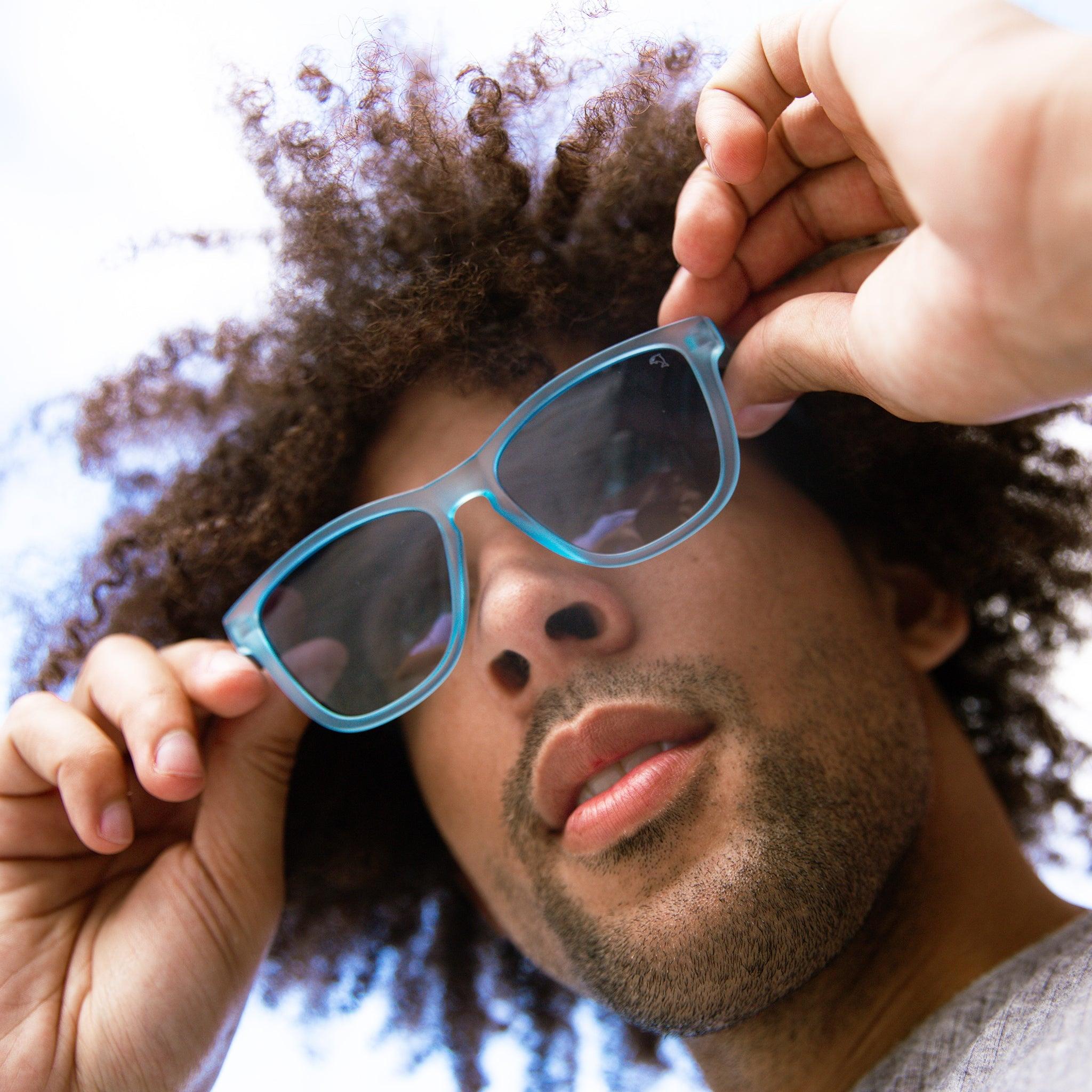 Biscayners Sonesta Light Blue Men's Sunglasses Male Product Image