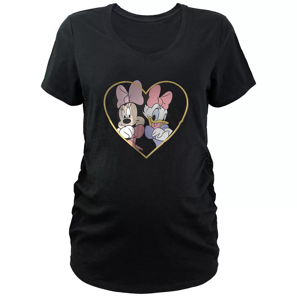 Disney's Minnie Mouse And Daisy BFF's Maternity Graphic Tee, Women's,  Product Image