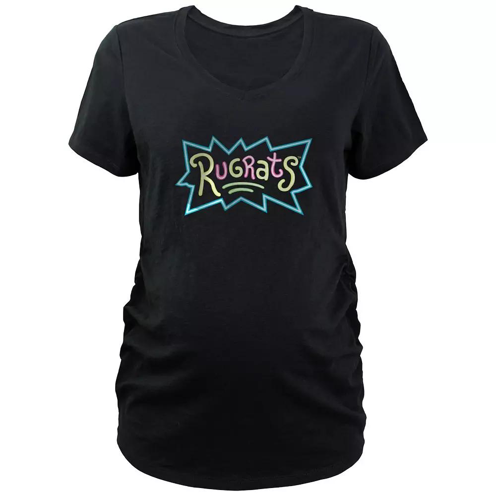 Maternity Rugrats Logo Graphic Tee, Women's,  Product Image