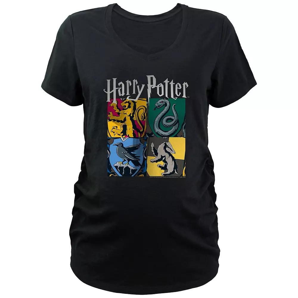 Maternity Harry Potter House Emblems Graphic Tee, Women's,  Product Image
