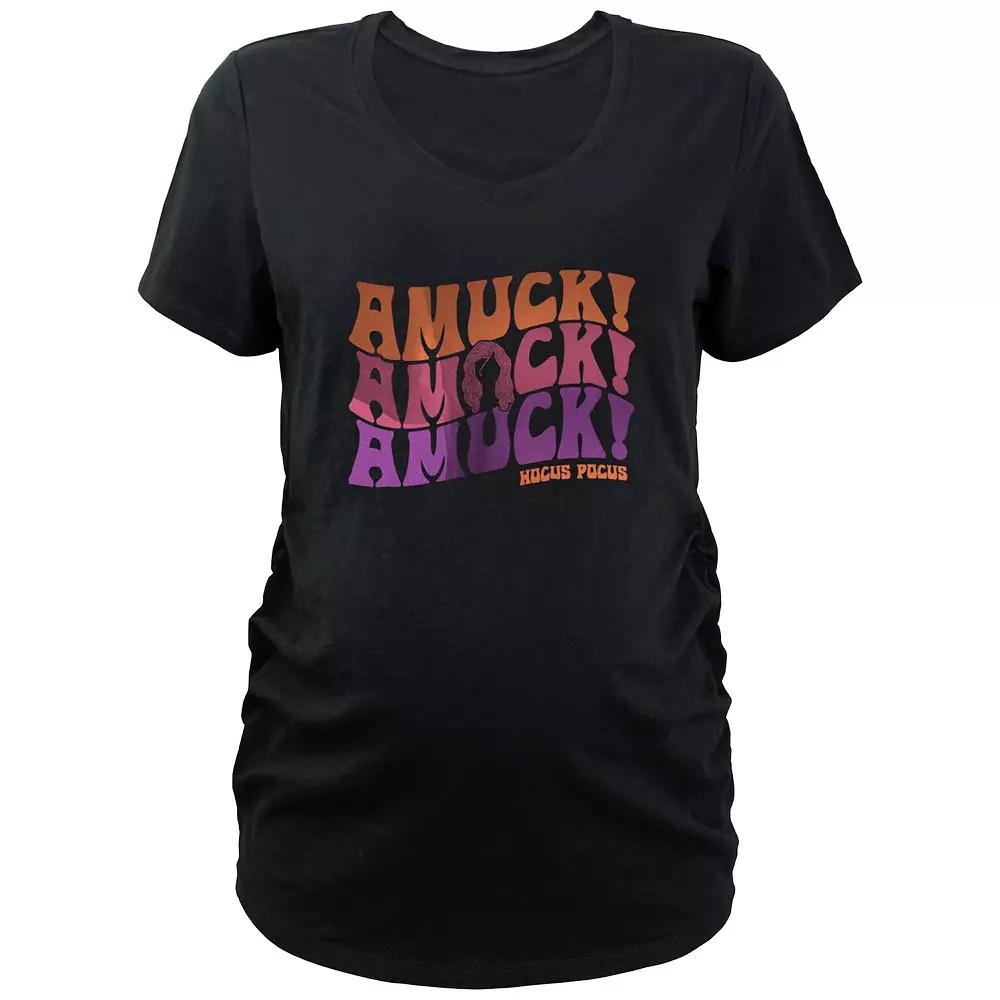 Disney's Hocus Pocus Amuck Amuck Amuck Maternity Graphic Tee, Women's,  Product Image