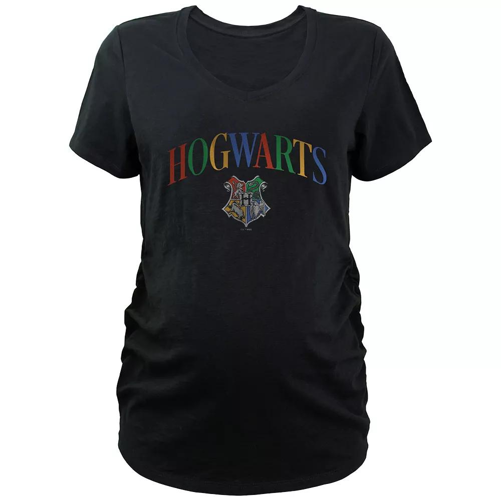 Maternity Harry Potter Hogwarts Crest Graphic Tee, Women's,  Product Image