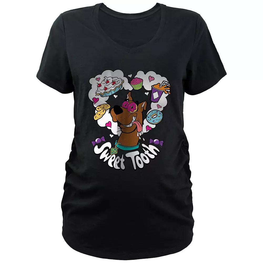 Maternity Scooby-Doo Sweet Tooth Graphic Tee, Women's,  Product Image