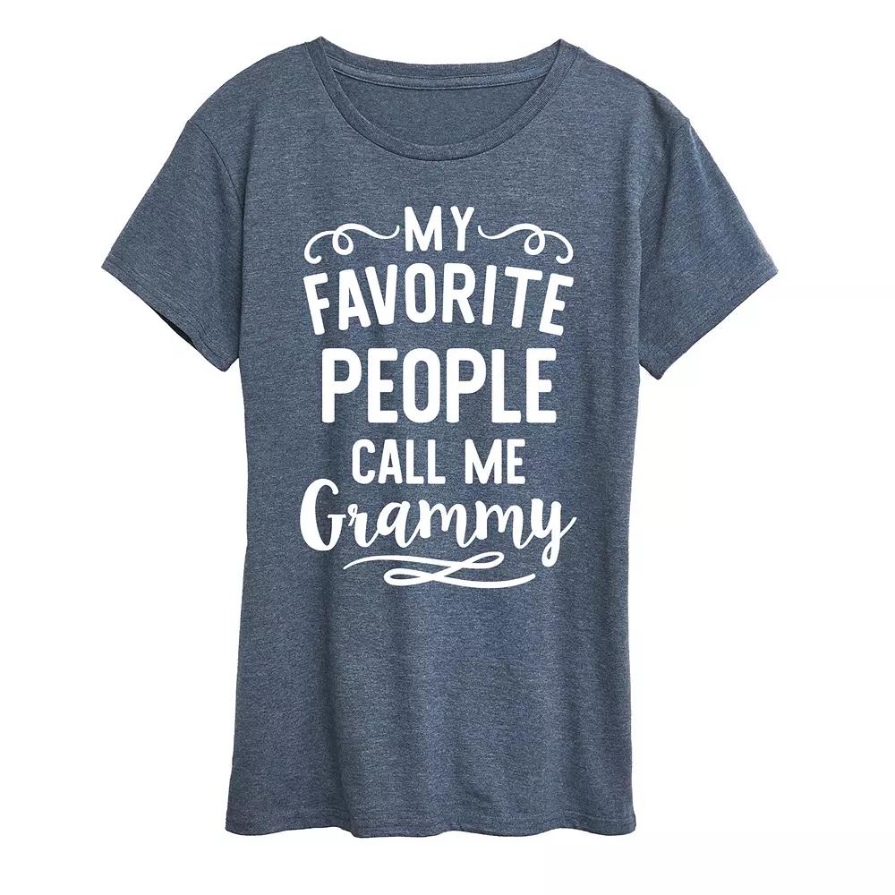 Women's My Favorite People Grammy Graphic Tee,  Product Image