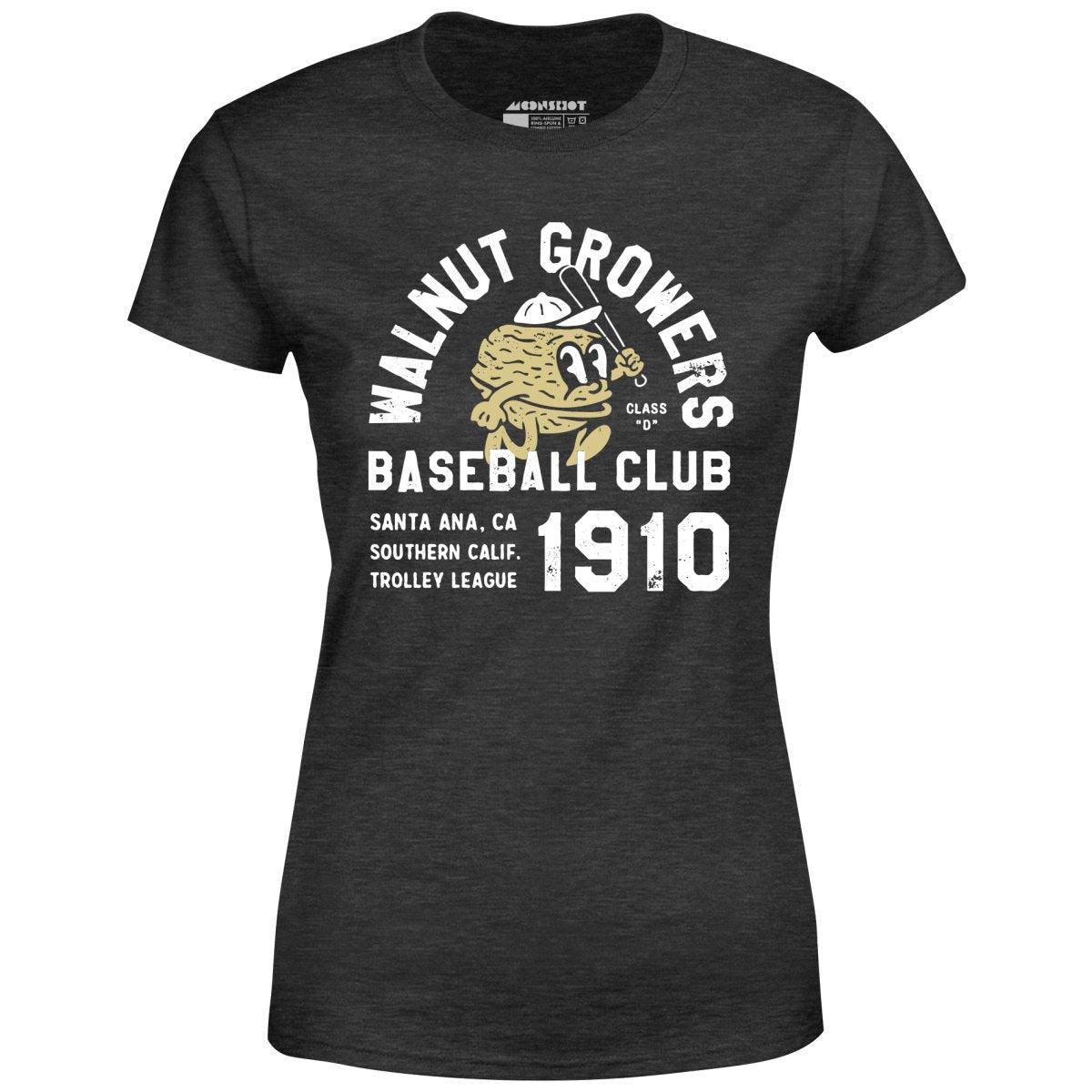 Santa Ana Walnut Growers - California - Vintage Defunct Baseball Teams - Women's T-Shirt Female Product Image