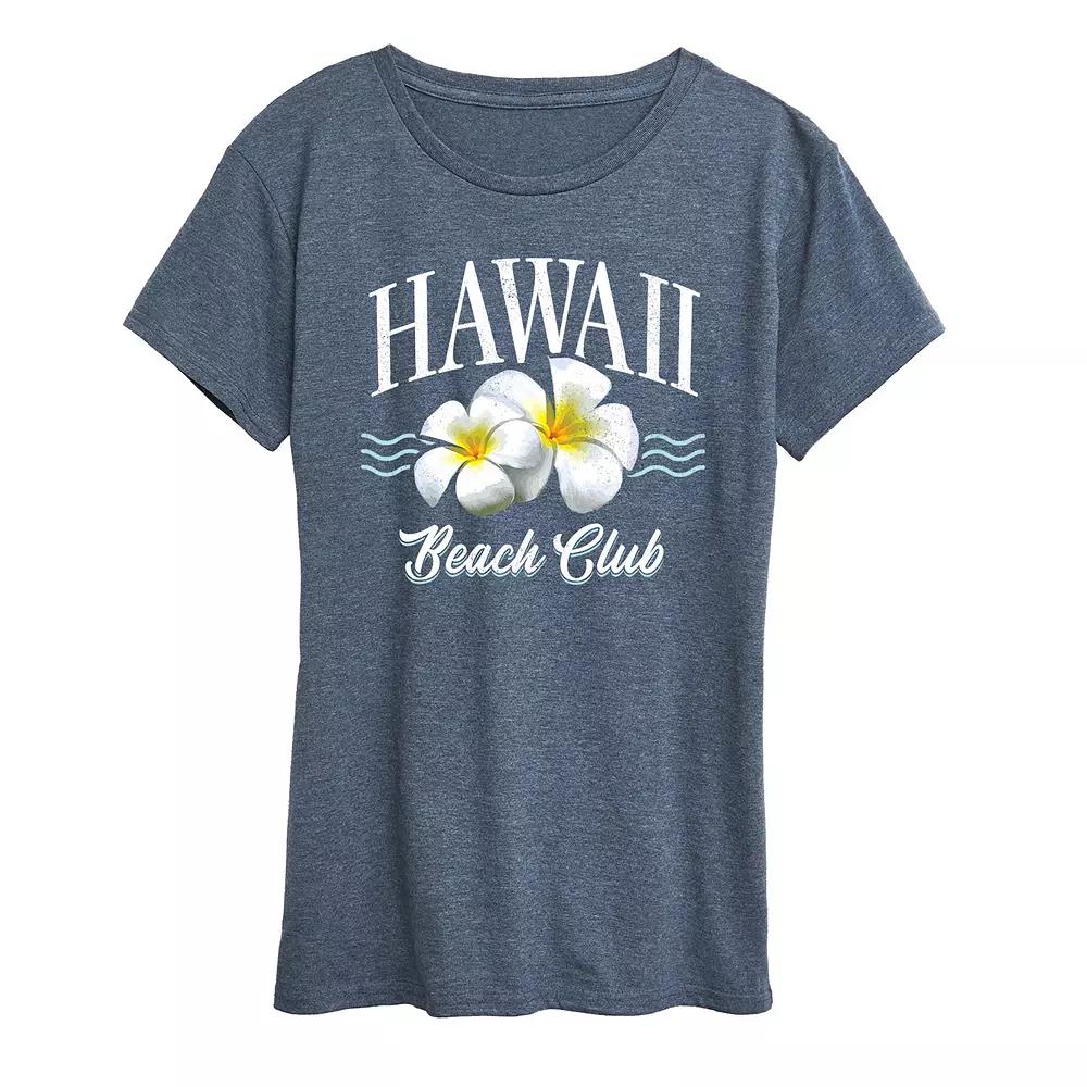 Women's Hawaii Beach Club Graphic Tee,  Product Image