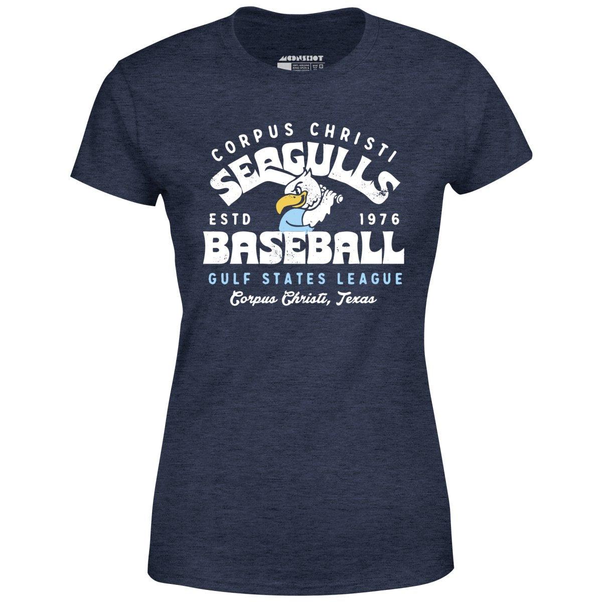 Corpus Christi Seagulls - Texas - Vintage Defunct Baseball Teams - Women's T-Shirt Female Product Image