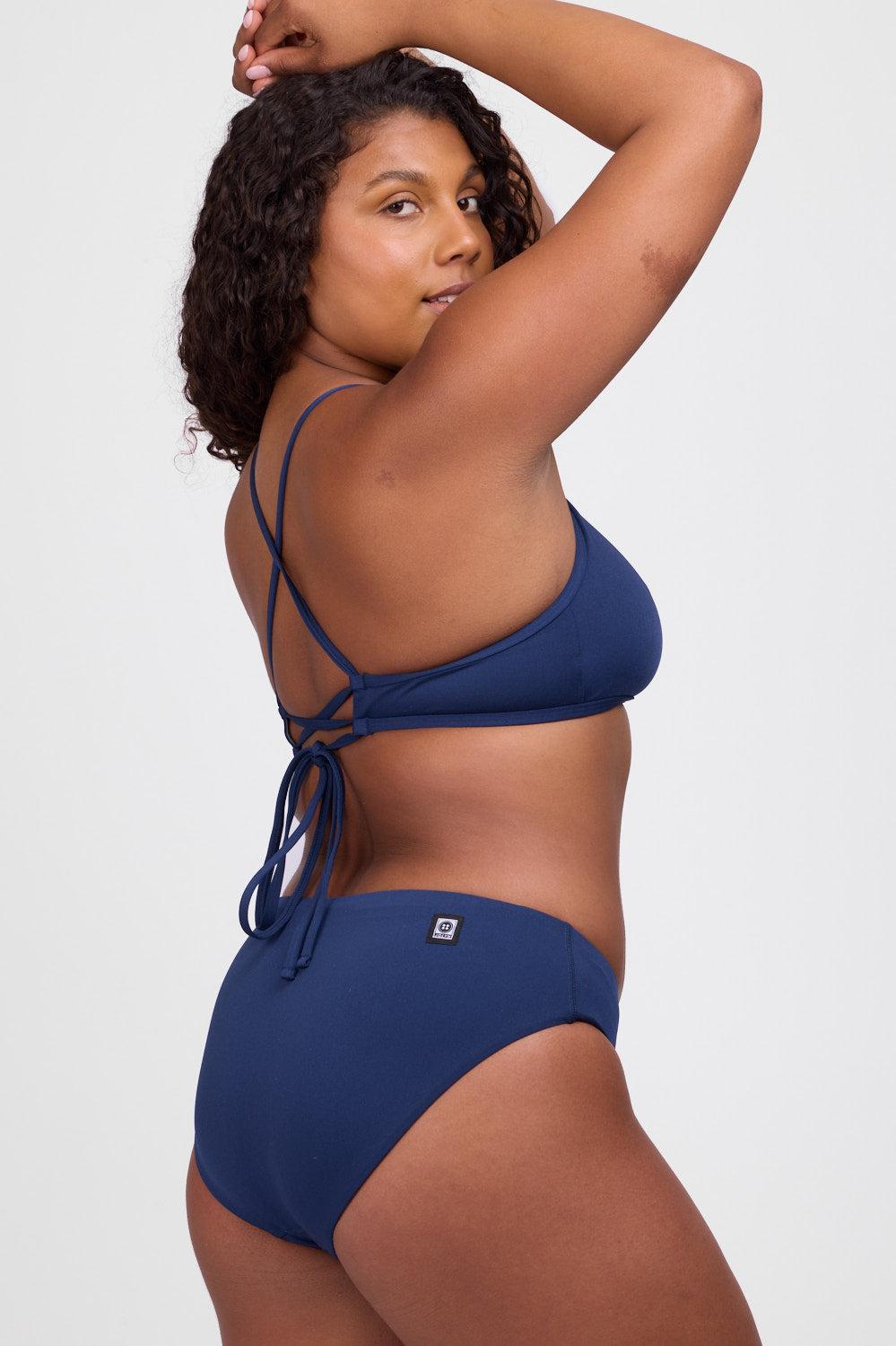 Pam Bikini Bottom - Navy Female Product Image