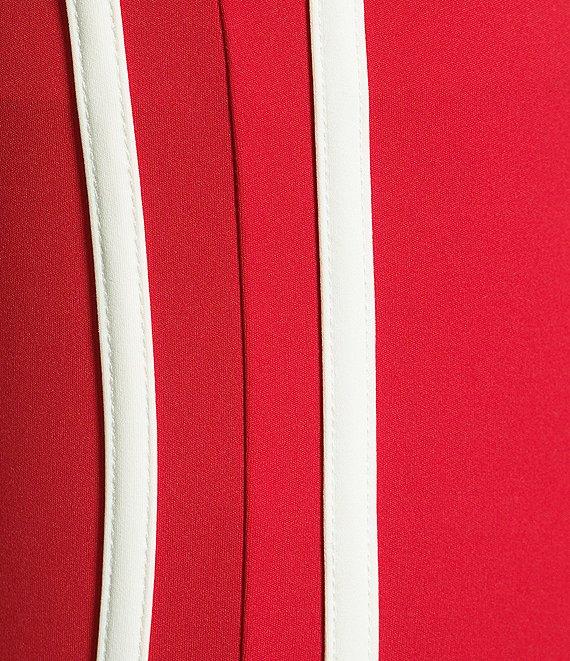 GB Side Stripe Capri Athletic Pants Product Image