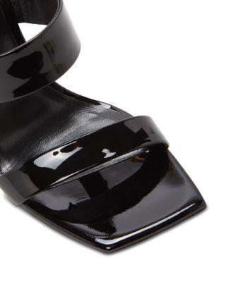 Women's Leather High Heel Sandals Product Image