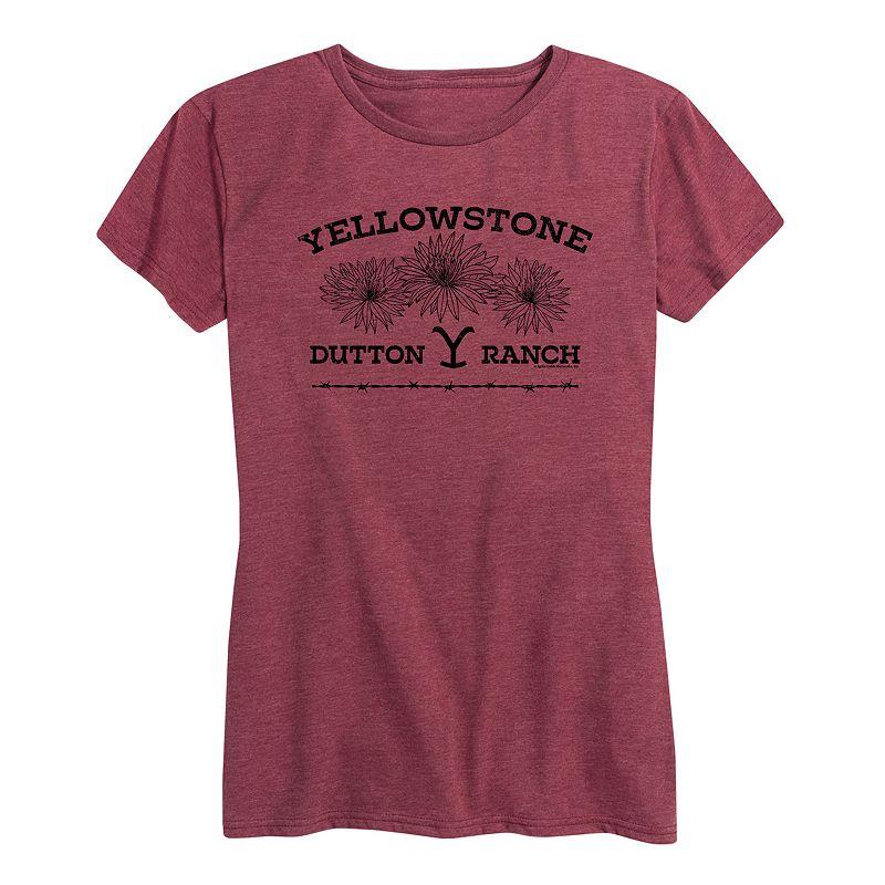 Women's Yellowstone Wildflowers Graphic Tee,  Product Image