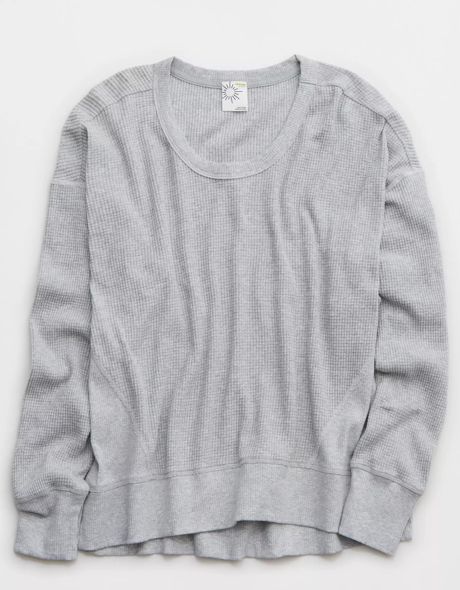 OFFLINE By Aerie Wow! Waffle T-Shirt Product Image