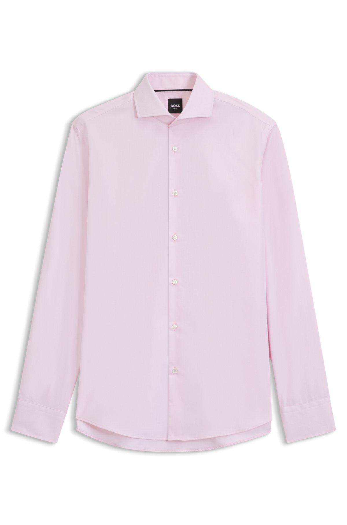 Regular-fit shirt in wrinkle-resistant Oxford cotton Product Image