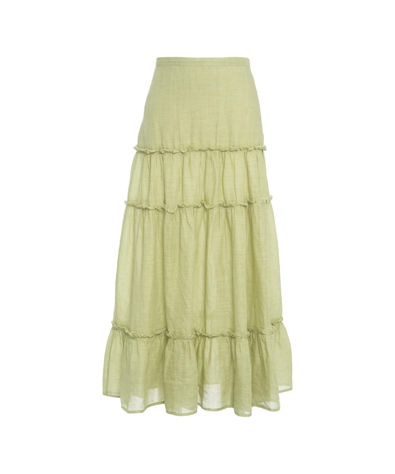 Ramie maxi skirt Product Image