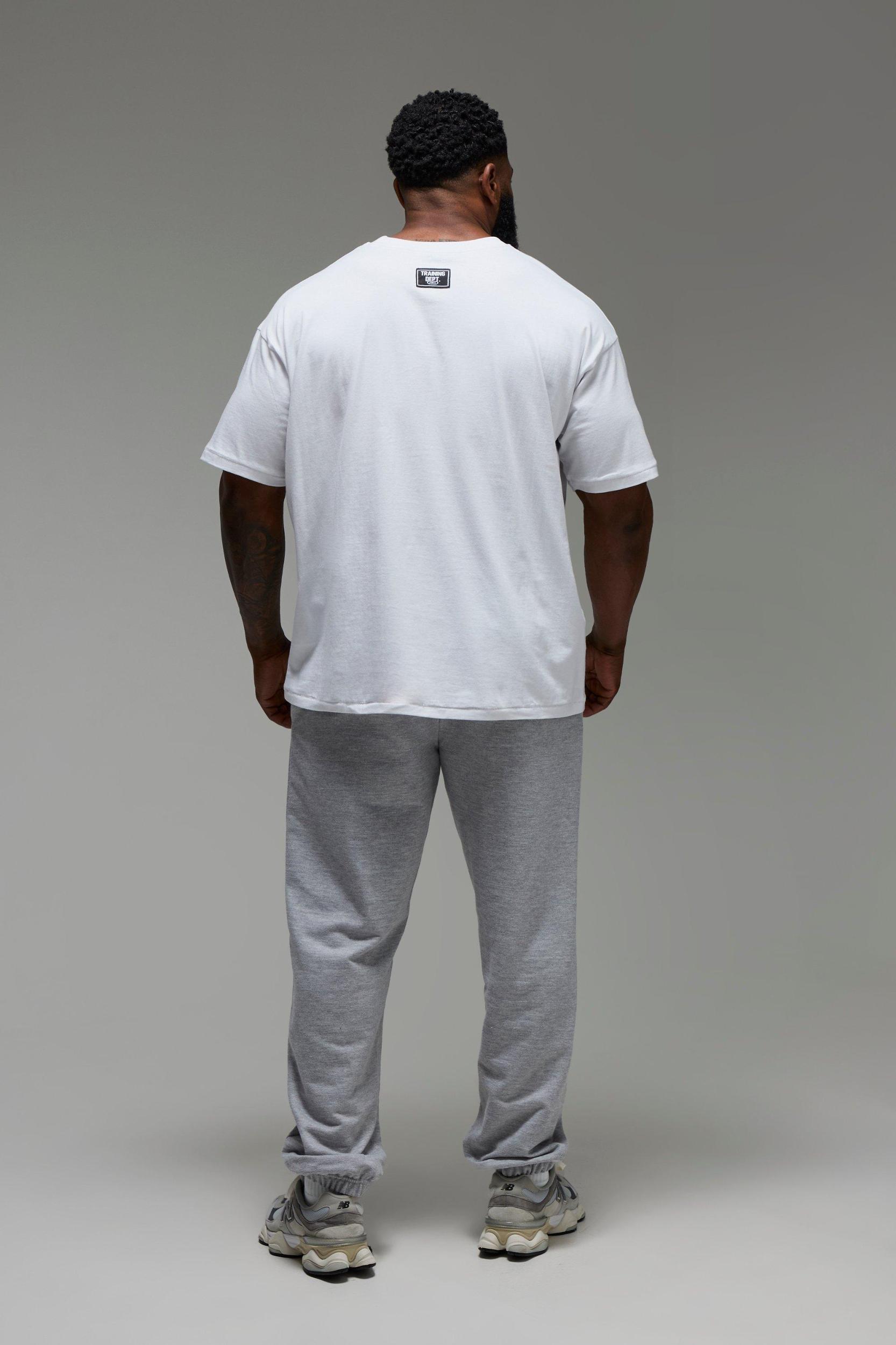 Man Active Training Dept Oversized Sweatpants | boohooMAN USA Product Image