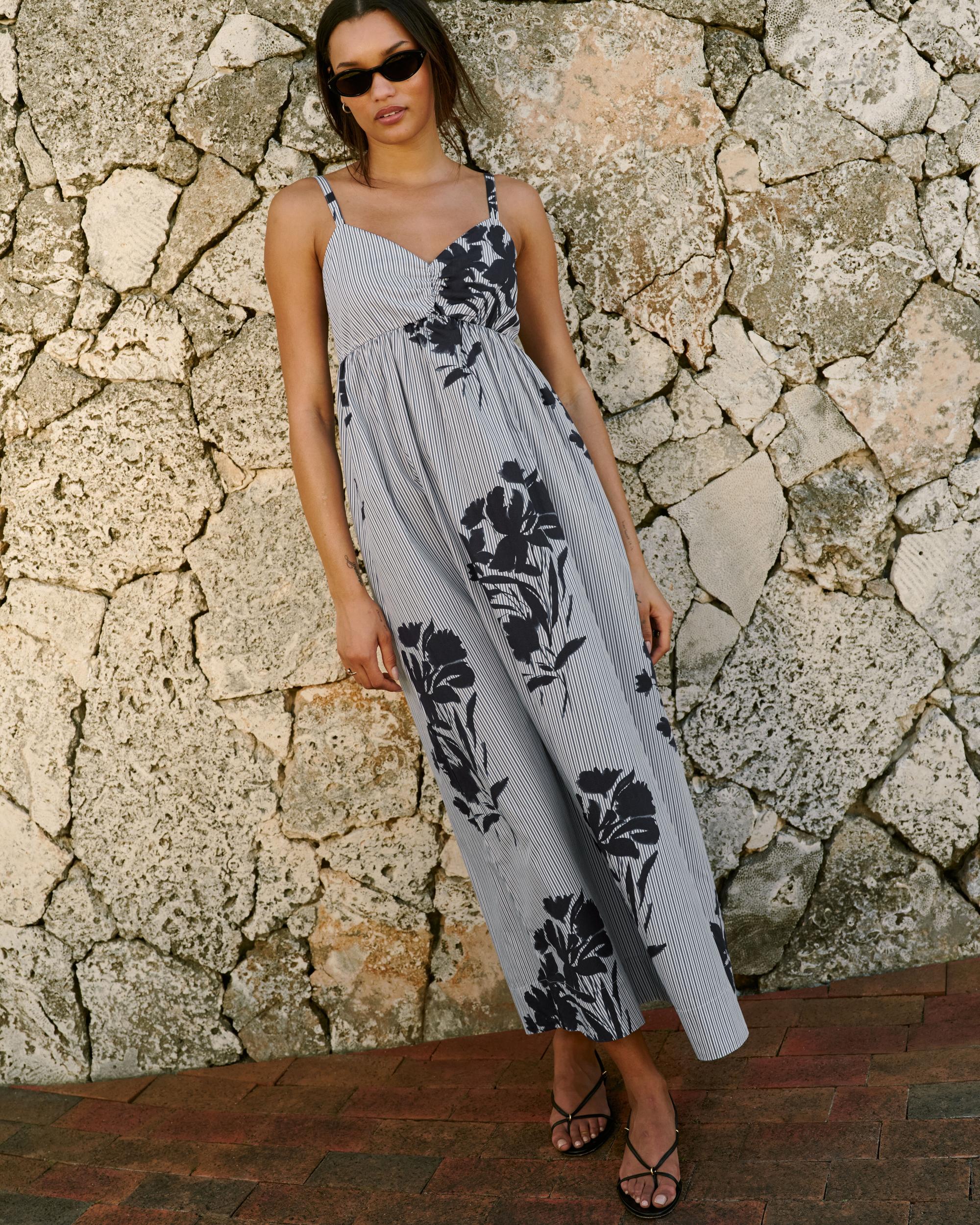 Sweetheart Babydoll Maxi Dress Product Image