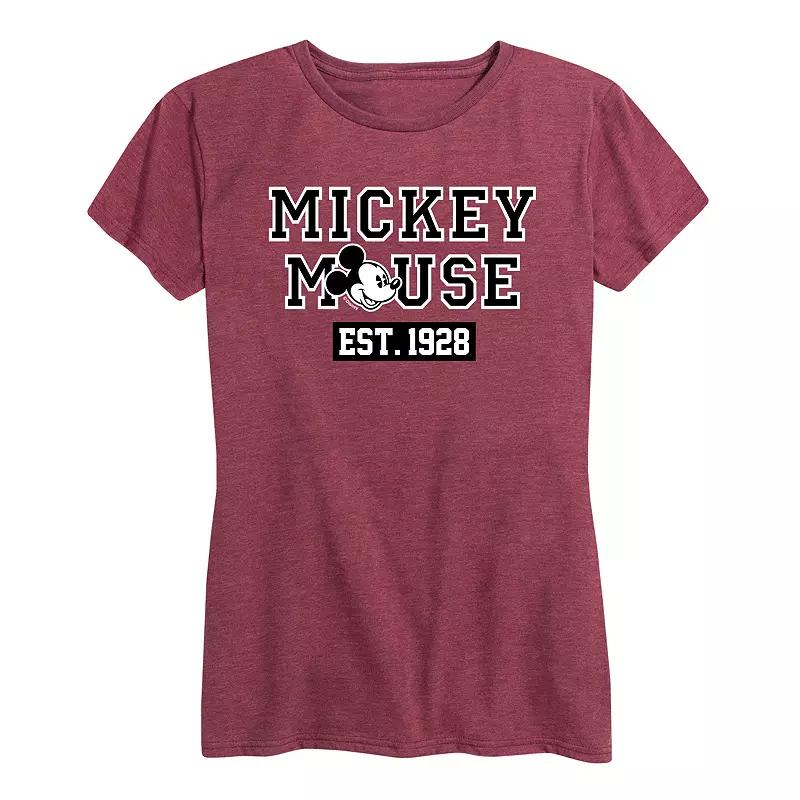 Disney's Mickey Mouse Women's Est. 1928 Graphic Tee,  Product Image