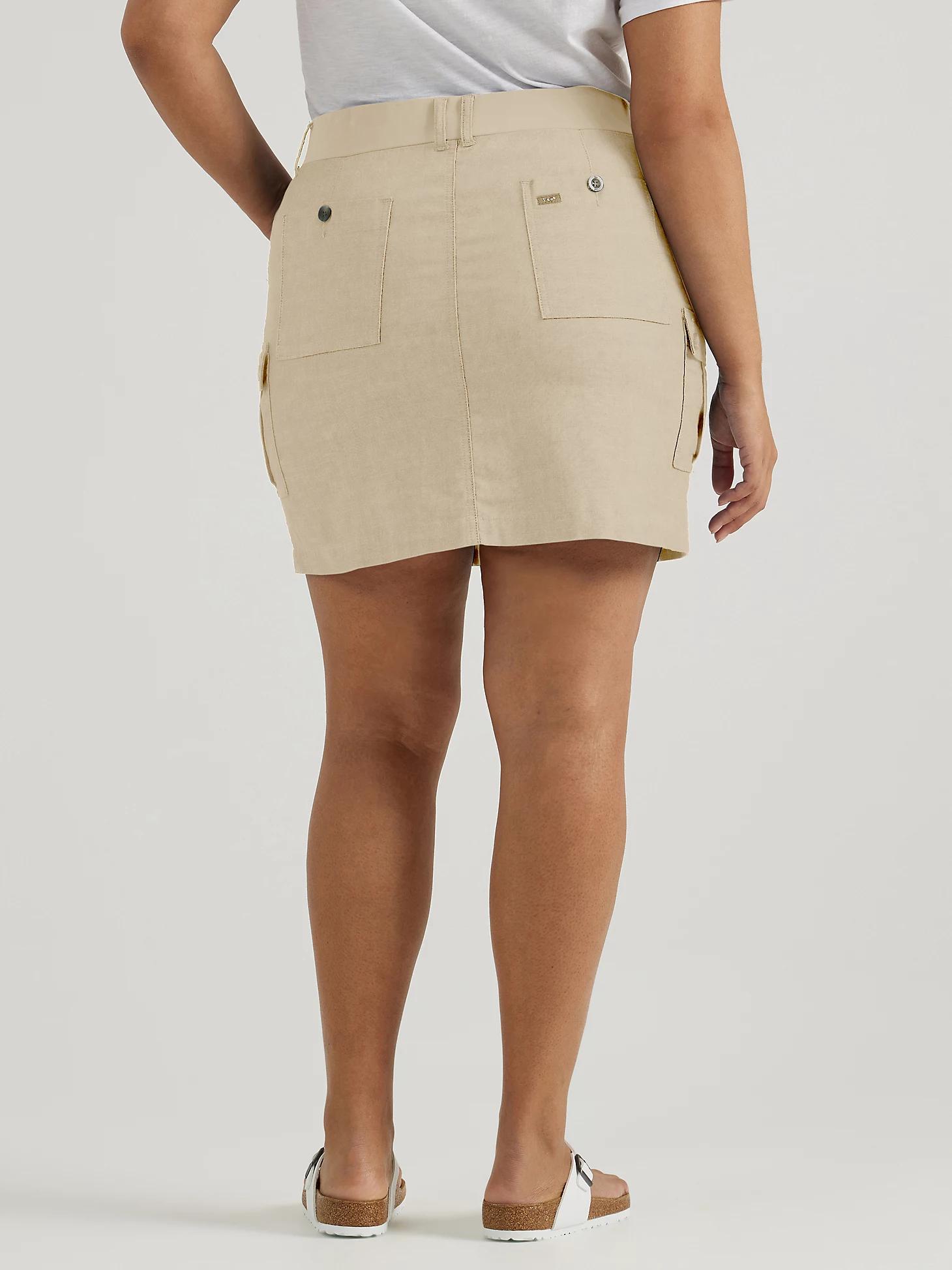 Women's Ultra Lux Comfort with Flex-to-Go Skort (Plus) | Women's Shorts | Lee® Product Image