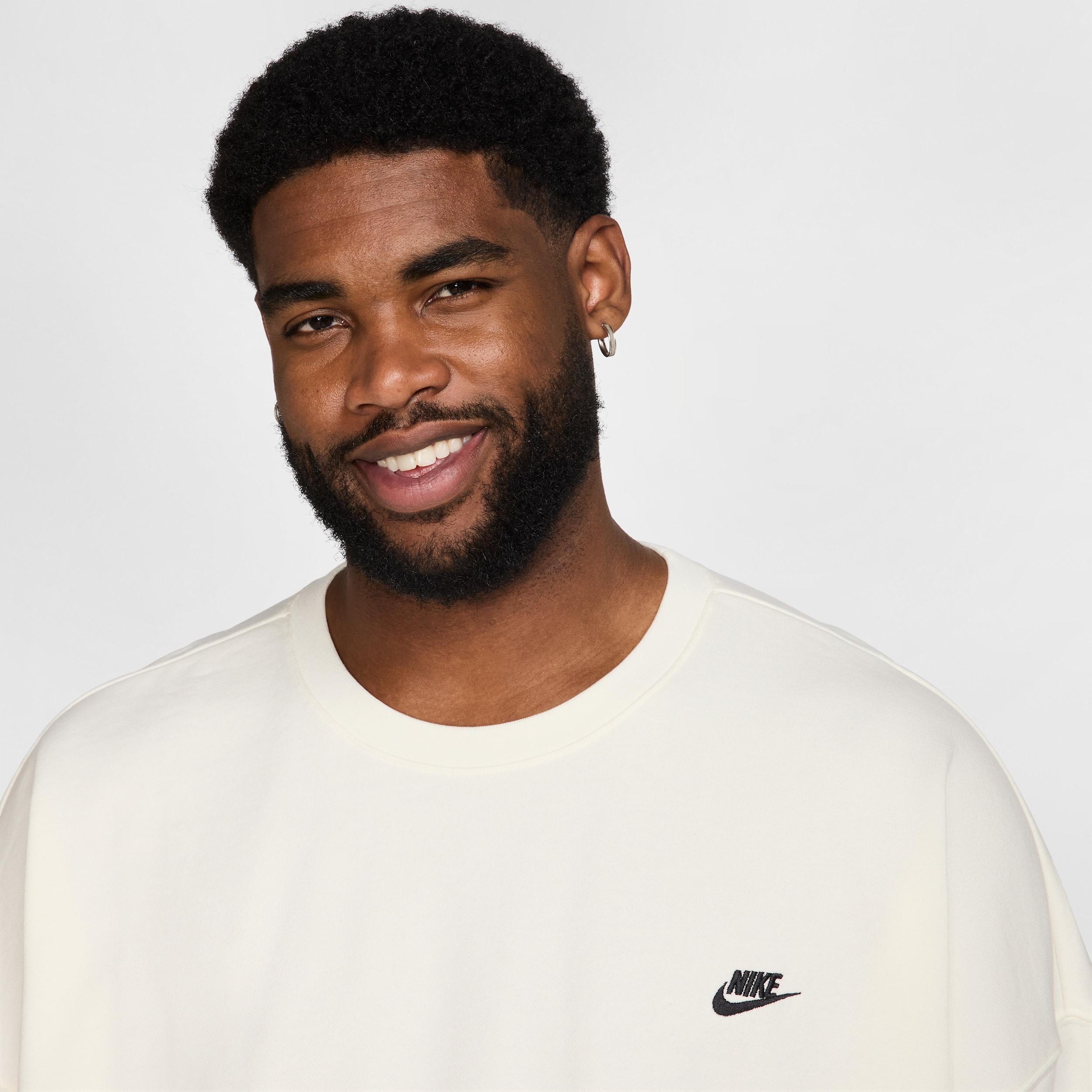 Nike Men's Club Fleece Oversized French Terry Crew Product Image