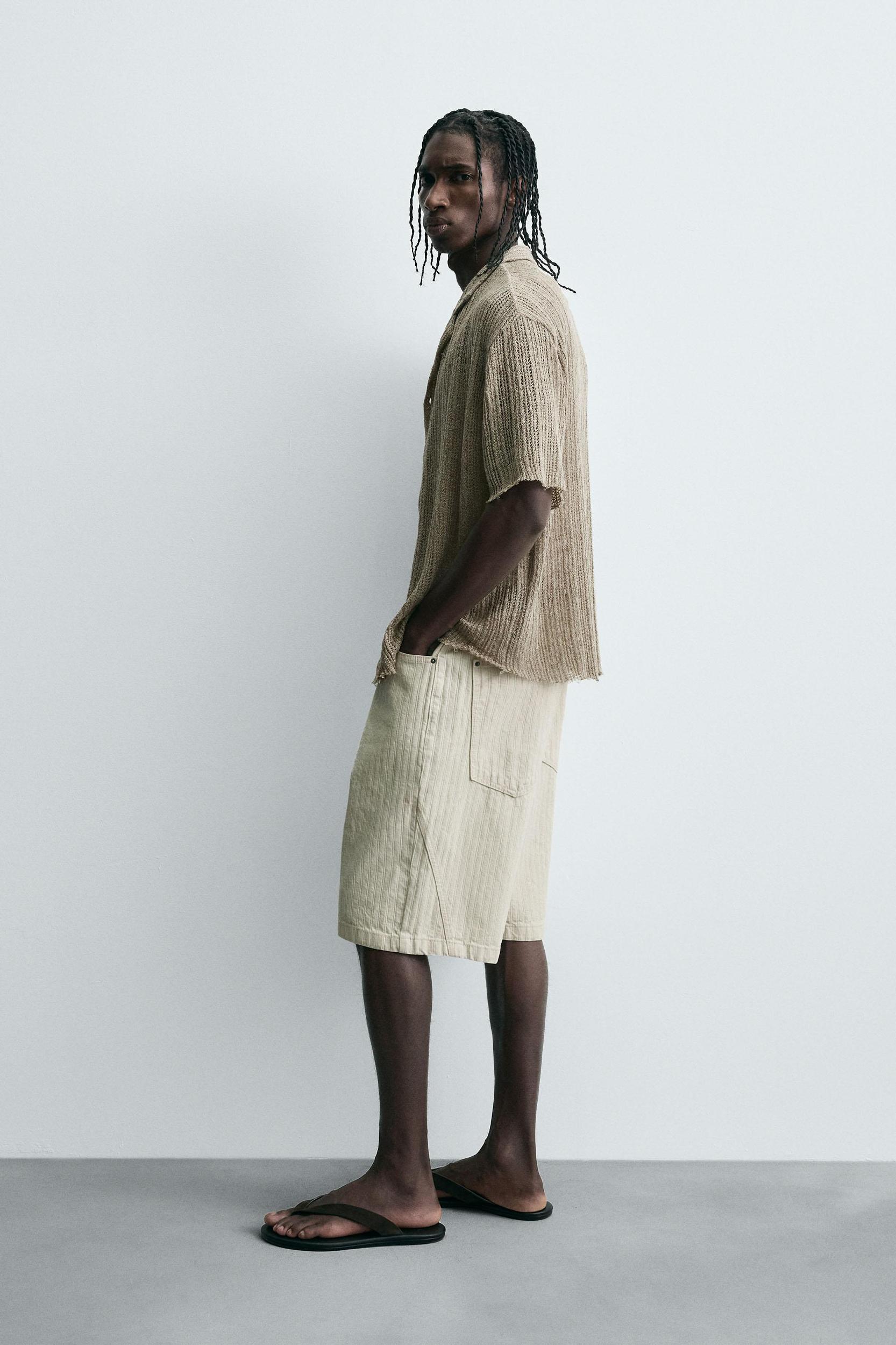 TEXTURED KNIT SHIRT Product Image