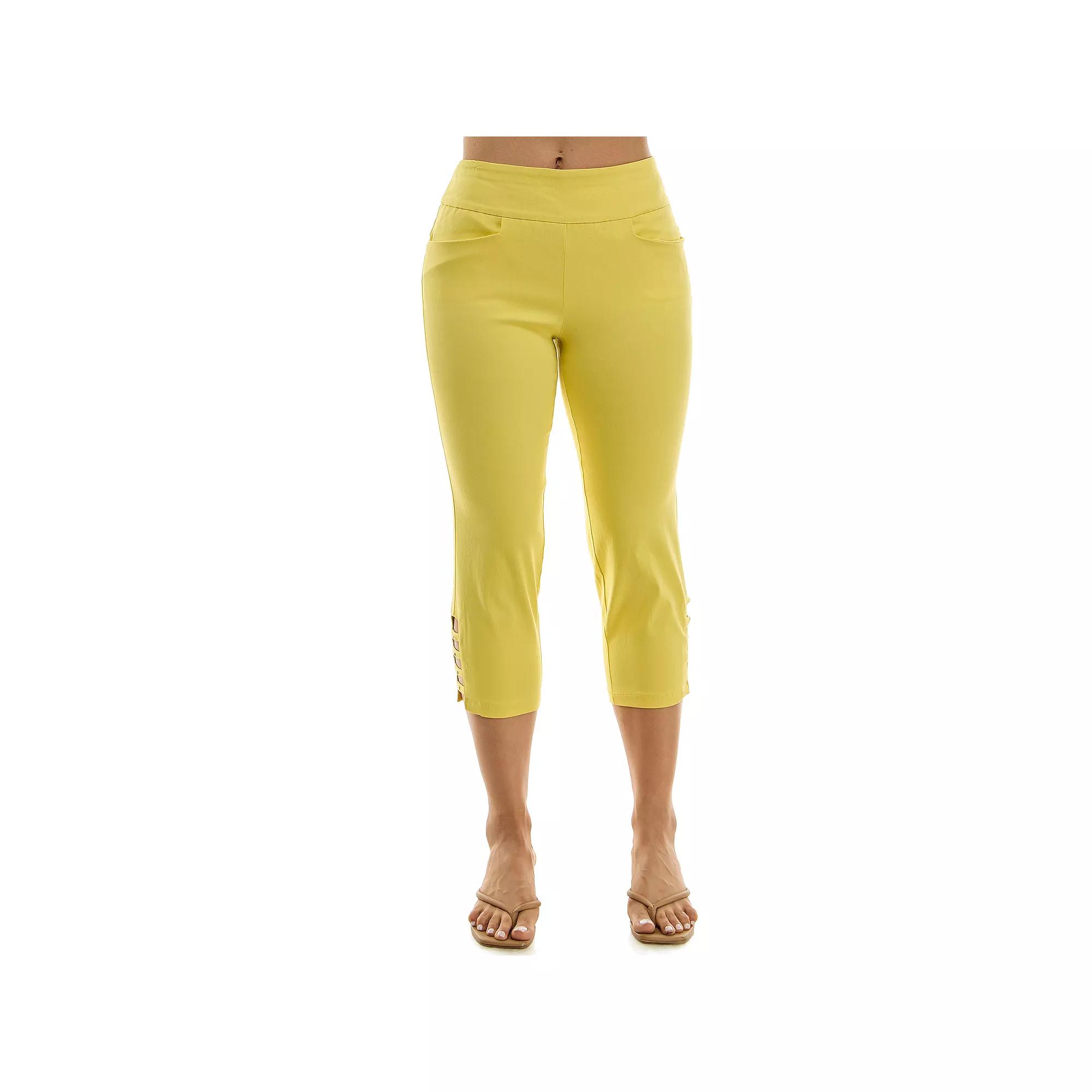 Women's Nina Leonard Pull-On Crop Pants,  Product Image