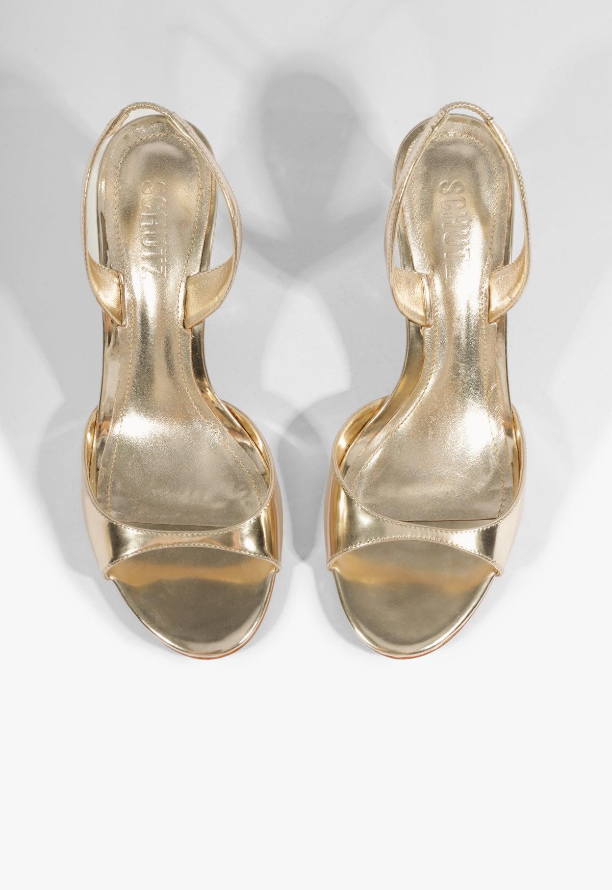 Scarlett Sling Mid Metallic Sandal Product Image